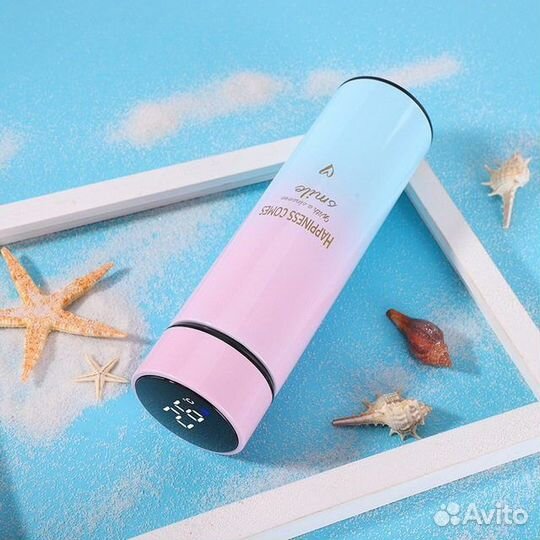 Термос с датчиком температуры