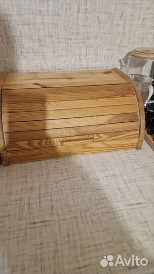 Хлебница деревянная Икеа