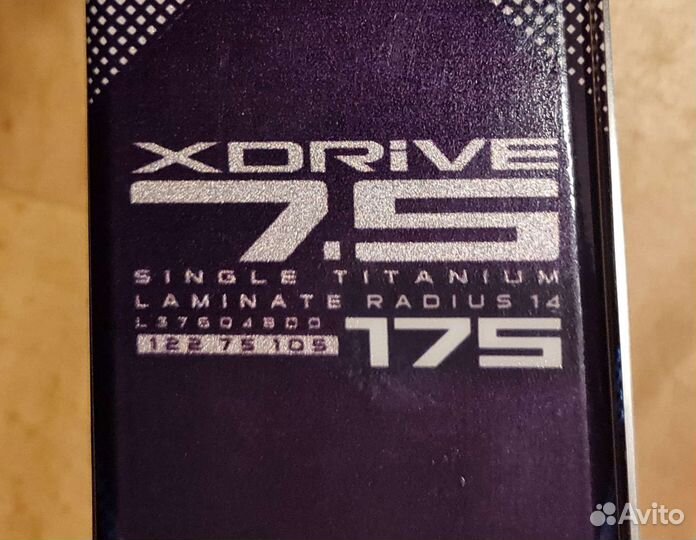 Горные лыжи +крепление Salomon 175 новые