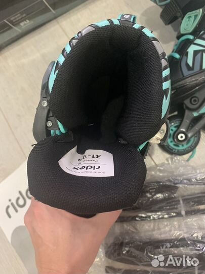 Ролики детские раздвижные + коньки 2в1