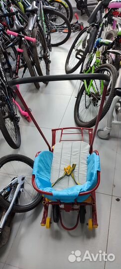 Детские санки на колесах