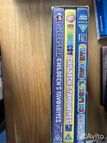 Dvd диски мультфильмы на английском языке