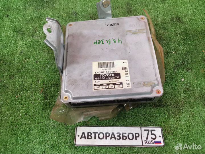 Блок управления двс Toyota Chaser JZX90 1jzge 1995