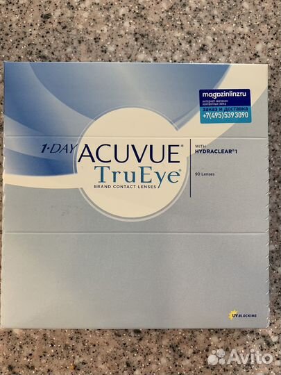 Линзы контактные