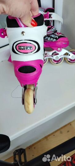 Роликовые коньки детские раздвижные