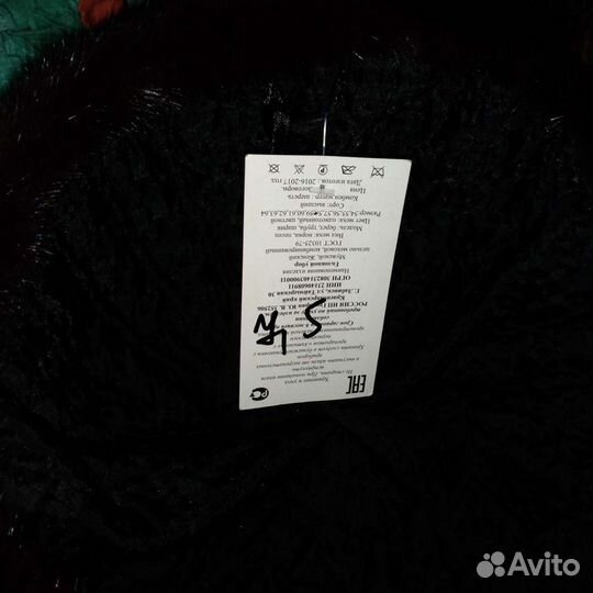 Норковая шапка- берет Новая