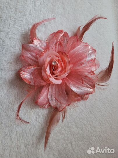 Украшение Брошь ручной работы