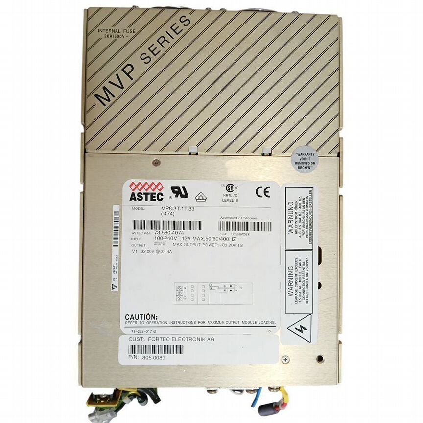 [MP8-3T-1T-33] Блок Питания Artesyn Mp8-3t-1t-33 1000w