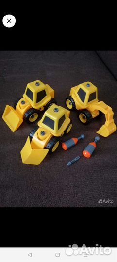 Транспорт, строительная техника, конструктор