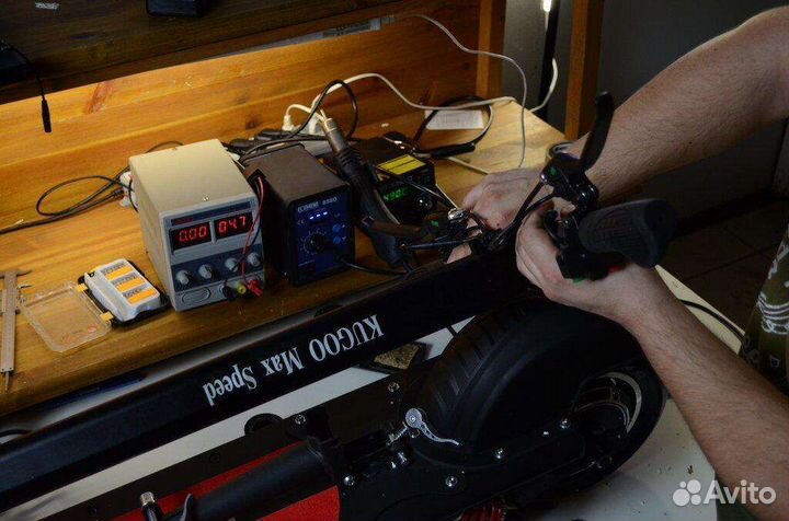 Ремонт электросамокатов гироскутеров