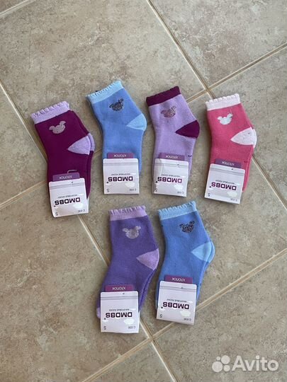 Носки теплые махровые 6 пар