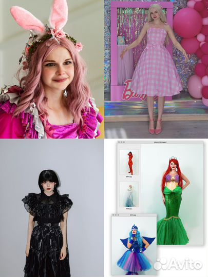 Аниматор Уфа, Уэнздей, Барби, Неоновая