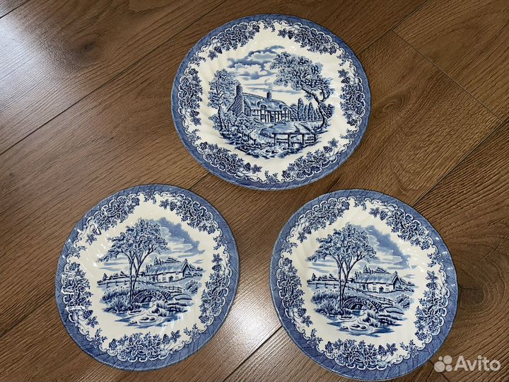 Тарелки Англия винтаж
