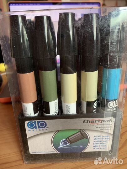 Набор маркеров Chartpak Ad Markers