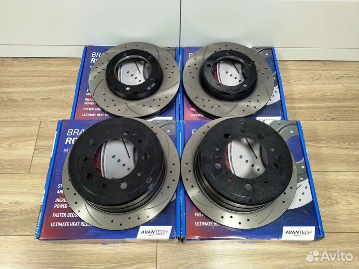 Перфорированные тормозные диски Lexus LX470