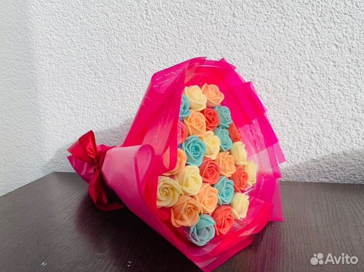 Букет из шоколадных роз