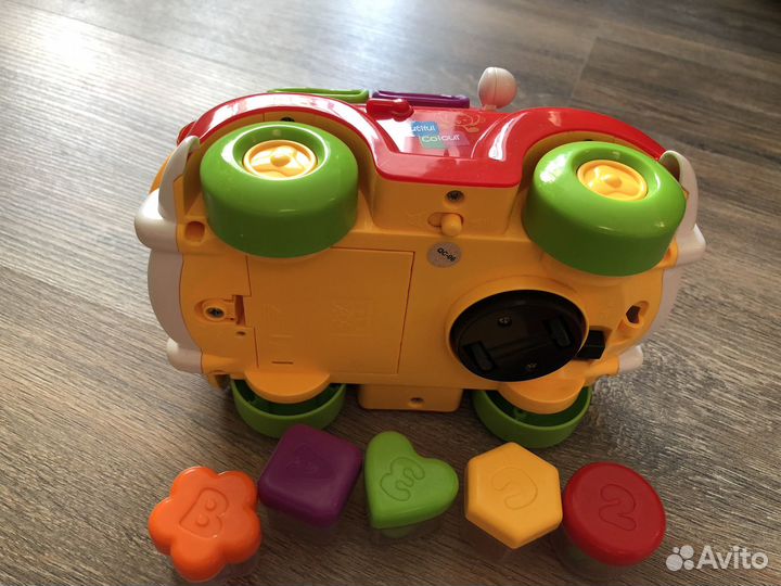 Машинка сортер, 5 фигур в комплекте