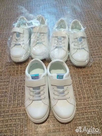 Кеды детские для девочек новые раз 31,32