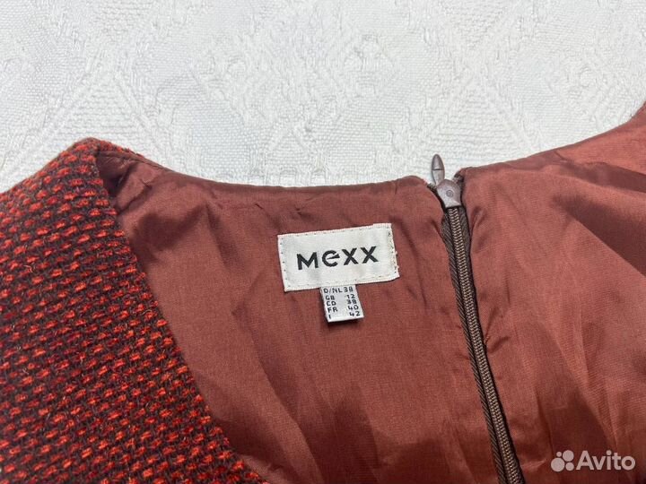 Платье футляр кирпичного цвета mexx р.44