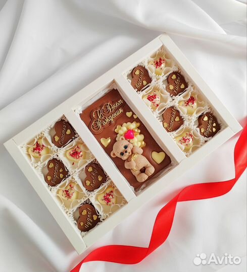 Шоколадные подарки на день рождения