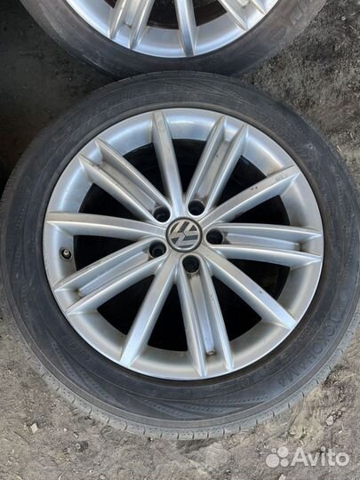 Колёса VW tiguan R18 лето