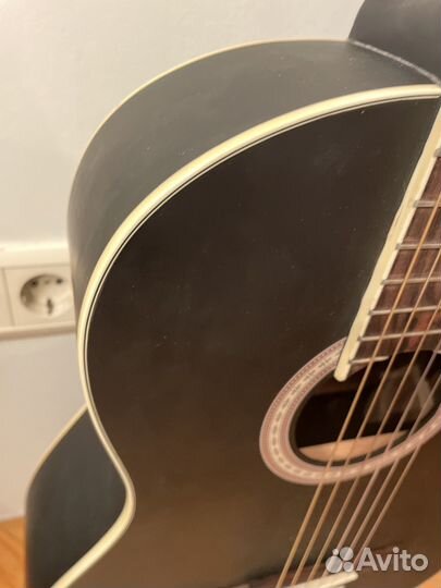 Акустическая гитара 6 струнная бу