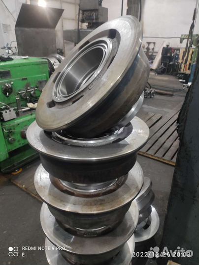 Изготовливаем колеса вг-9