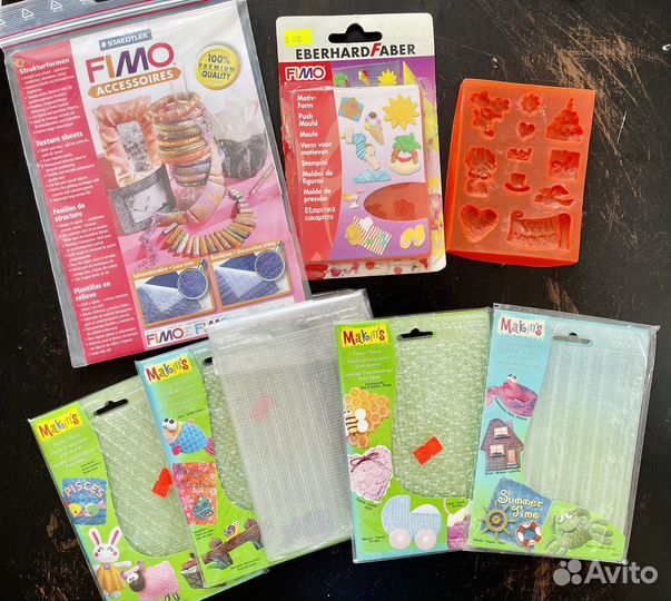 Штампы и молды для глины (полимерной)