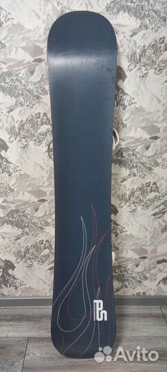 Сноуборд PowderStick 150cm+ крепления Destroyer