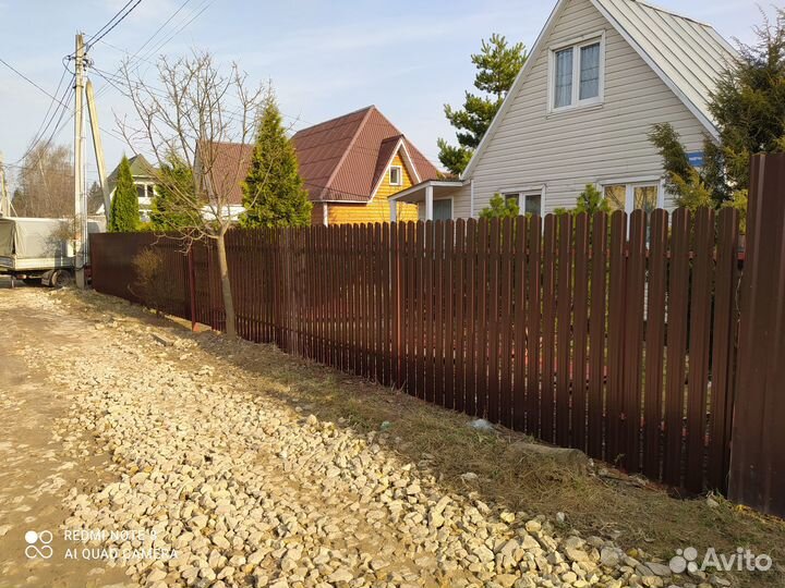 Строительство заборов под ключ в Сергиев Посаде