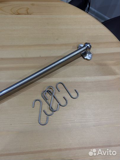 Рейлинг IKEA fintorp 80 см и крючки