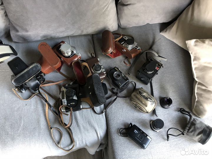Пленочные фотоаппараты Зенит, Фэд, Любитель, Киев