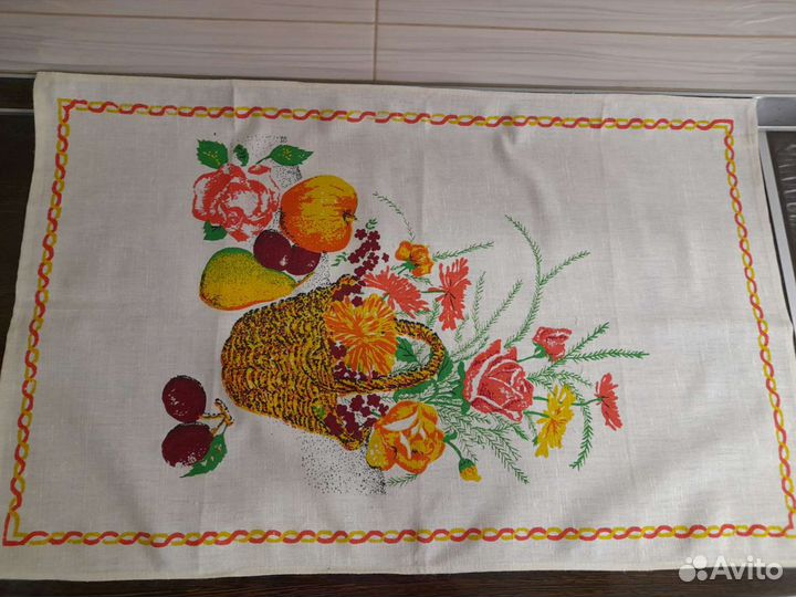 Полотенца вафельные, льняные