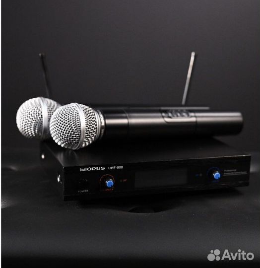 Караоке система ast mini и микрофоны opus