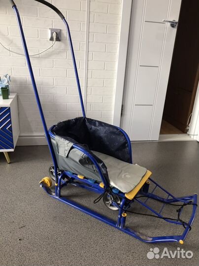 Санки с колесами