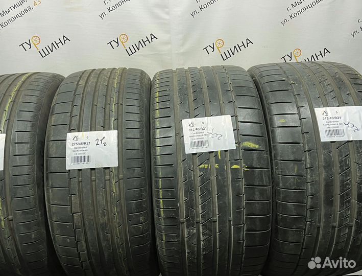 Continental SportContact 6 275/45 R21 94Y