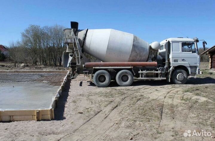 Бетон М400 / Доставка бетона в срок от 1 м3