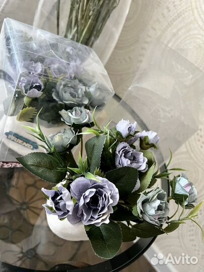 Искусственные цветы для декора новые