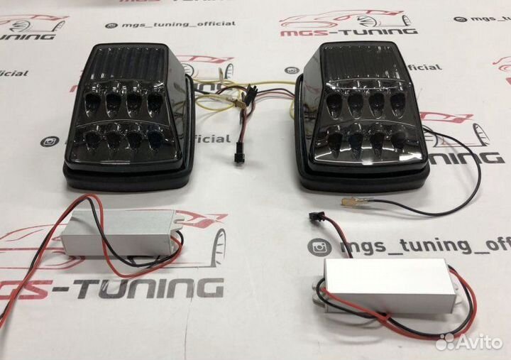 Повторители поворотников черные G-Class W463