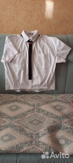 Рубашка на девочку раз.158