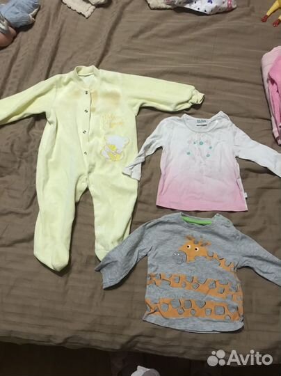 Детские вещи пакетом бесплатно