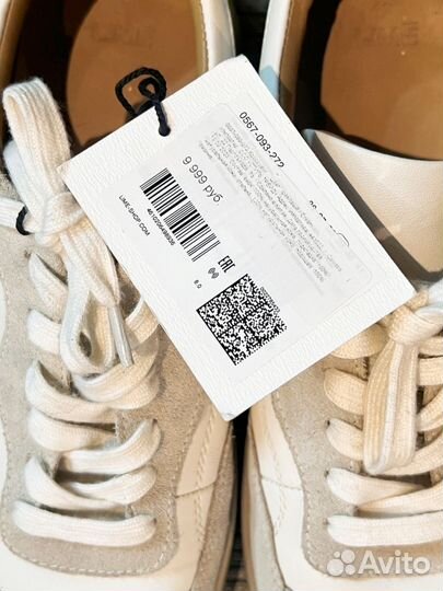 Кеды Lime натуральная кожа 40