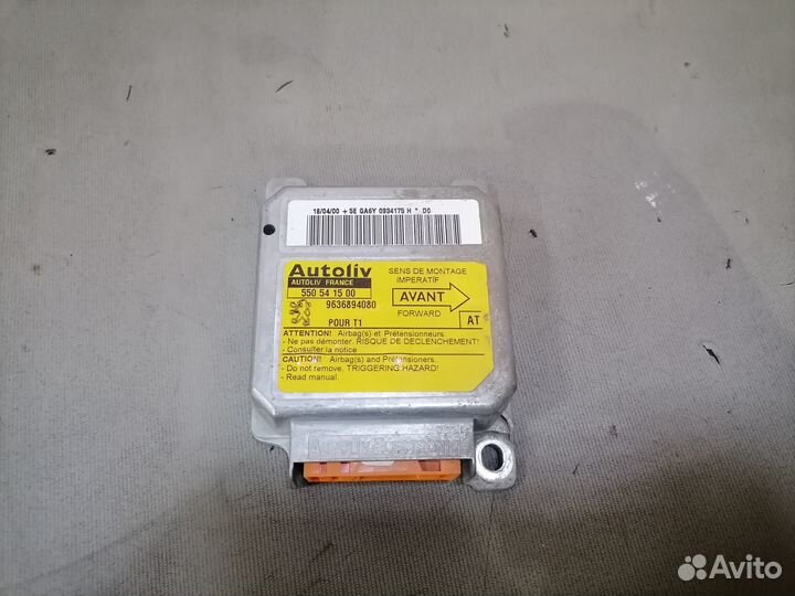 Блок управления Airbag Peugeot 206 1.4 1998-2012