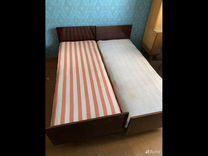 Кровать СССР, дерево, деревянная