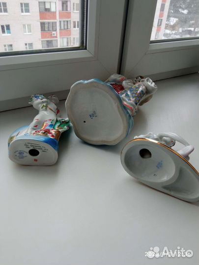 Фарфоровые статуэтки лфз