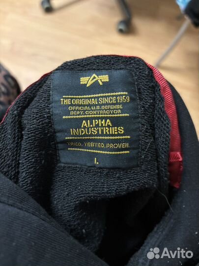 Худи alpha industries