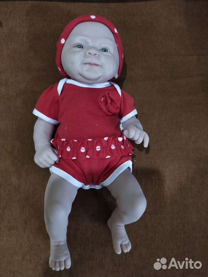 Кукла реборн селиконовая