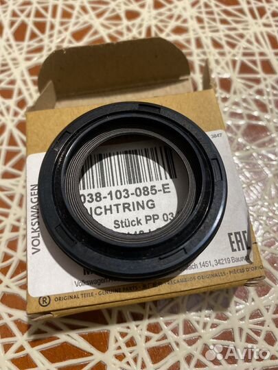 Сальник коленвала Polo 1.6 cfna