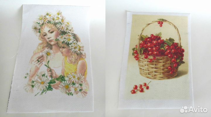 Распечатка на канве