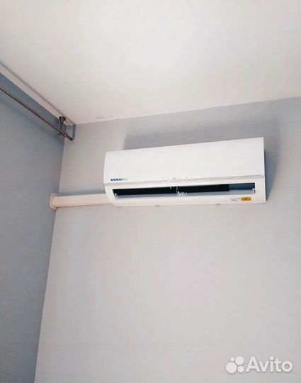 Закладка трассы под кондиционер Установка сплит